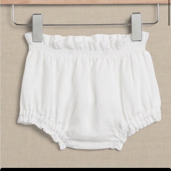 Banana Republic Brian Linen white top and bloomers set, worn once - Picture 3 of 6